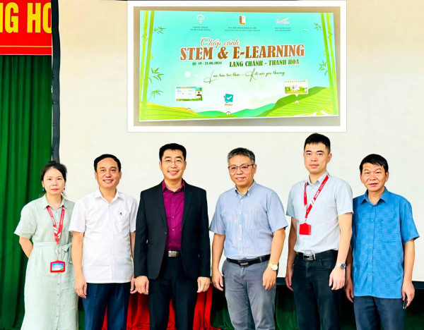 KHAI MẠC DỰ ÁN CHẮP CÁNH STEM & ELEARNING LANG CHÁNH